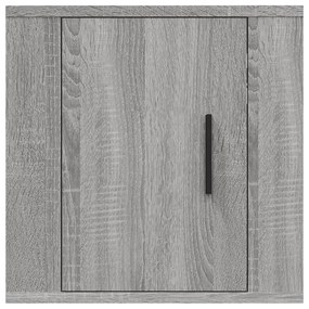 Móvel de TV de parede 40x34,5x40 cm cinzento sonoma