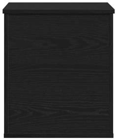 Caixa de Armazenamento vidaXL Carvalho Preto 40x42x46 cm Madeira de En