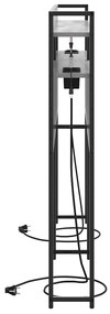 Cabeceira de armazenamento Cinza sonoma 120 cm