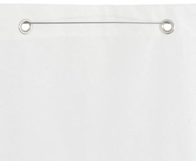 Tela de varanda 100x240 cm tecido Oxford branco