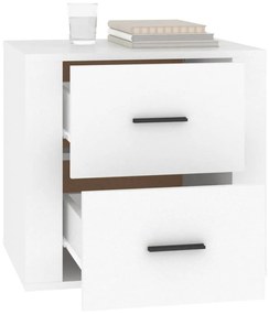 Mesa de Cabeceira Flix - Branco - Design Moderno