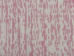 Tapete de exterior rosa 120 x 180 cm BALLARI Beliani