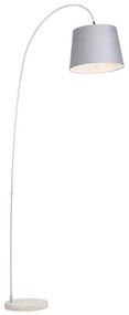 LED Candeeiro de Arco Inteligente Aço com Cinza incl. wifi A60 - Bend Moderno