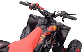 Moto 4 Gasolina 110cc para crianças ATV Motors SUPER POWER Vermelha