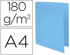 Classificador Exacompta em Cartolina Reciclada Din A4 Azul 180 gr
