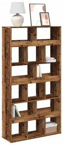 Estante 100x33x187,5 cm derivados de madeira madeira velha