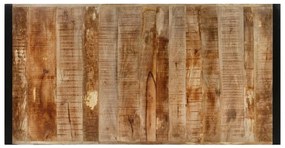 Mesa de bar 175x90x110 cm madeira de mangueira áspera maciça