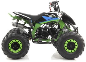 MINI MOTO 4 GASOLINA PARA CRIANÇAS velocidade até 45Km/h Roan 125cc semiautomático Falcon RN-1-2-3 R8 Verde