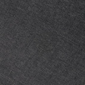 Cadeiras de jantar giratórias 2 pcs tecido cinzento