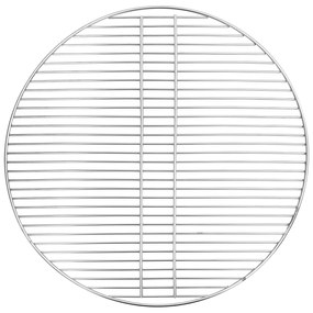 Grelha para Churrasqueira vidaXL Prata Ø60 cm Aço Inoxidável