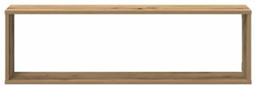 Prateleiras cubo 4 pcs derivados de madeira carvalho artisiano