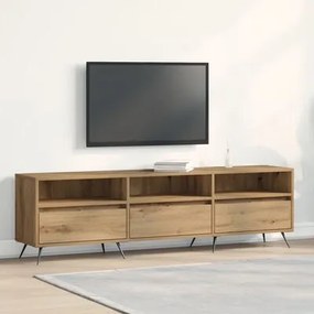 Cabide de TV Carvalho Artisan 150x30x44,5 cm Madeira de Engenharia