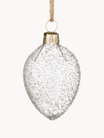 Ornamentos de ovos de Páscoa artesanais Estinia, conjunto de 3