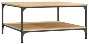 Mesa de centro 80x80x40 derivados de madeira carvalho sonoma