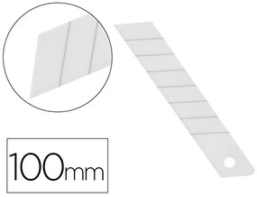 Recarga Q-Connect Faca Cerámica Blister de 5 Unidades para Faca Kf17106