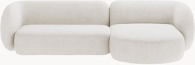 Sofá de canto modular em bouclé Kate (3 lugares)