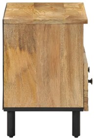Móvel de TV 70x33x46 cm madeira de mangueira maciça