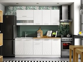 Conjunto de cozinha modular Tiffa White 115