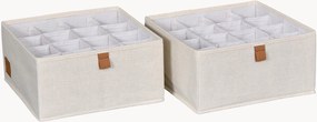 Organizadores com 16 compartimentos Premium, conjunto de 2