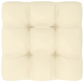 4 pcs conjunto lounge de jardim c/ almofadões pinho maciço