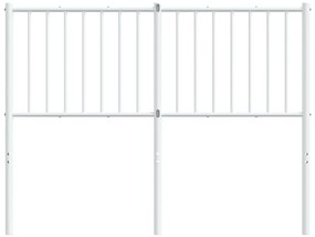 Cabeceira de cama 120 cm metal branco