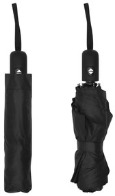 Guarda-chuva dobrável automático 95 cm preto