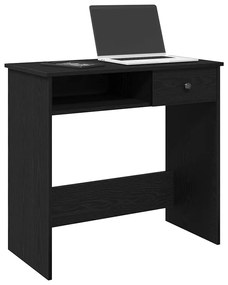 Secretária 80x40x75 cm contraplacado preto