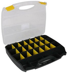 Caixa com compartimentos Dem Brico Plástico 38 x 32 x 6 cm
