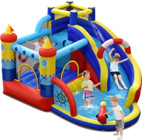 Parque Aquático Inflável 6 em 1 "Skeidbladnir" - 360 x 290 x 200 cm