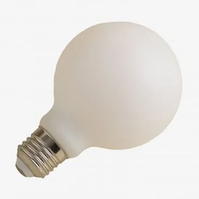 Lâmpada LED E27 G80 10W Opal Branco Cálido 2800K - Sklum