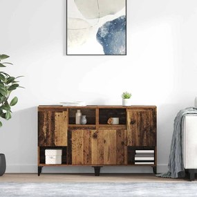 vidaXL Aparadores 2 pcs Madeira Antiga 60 x 35 x 70 cm