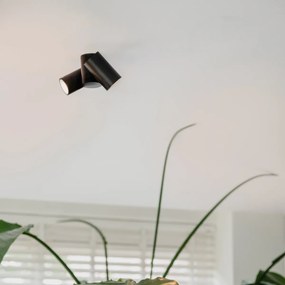 Projetores de design preto 2 luzes ajustáveis - Michael