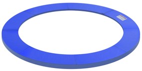 HOMCOM Cobertura de Proteção Ø244 cm de Borda de Trampolim Espuma de Proteção para Trampolim para Exterior Azul