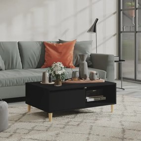 Mesa de centro 90x60x35 cm derivados de madeira preto