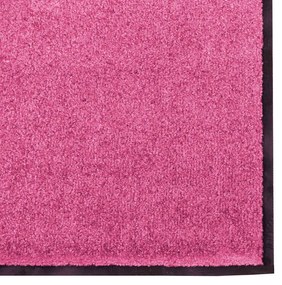Capacho Rosa - Lavável, 120x250 cm