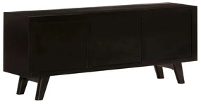 Móvel de TV em madeira de mangueira maciça 120x30x50 cm