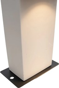 Balizador moderno para exterior cinza 35cm IP44 - Pompei