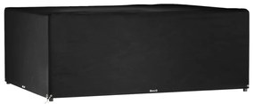 vidaXL Capa p/ mobiliário de jardim 16 ilhós 278x204x105 cm retangular