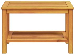 Mesa de Café 70x40x45 cm Madeira de Acácia Sólida