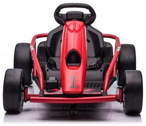 Kart elétrico infantil FIRE 24V Vermelho