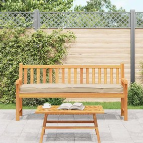 Almofadas para Banco 2 pcs Bege 200x40x8 cm Tecido Oxford