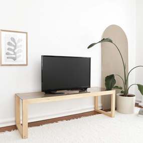 Móvel de TV Via – Natural – 130 cm x 40 cm x 40 cm