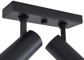 Plafon moderno preto incluindo LED regulável 2 luzes - Tate Moderno