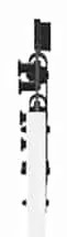 Porta Deslizante vidaXL com Conjunto de Ferragens "ORKDAL" Branca 86x1