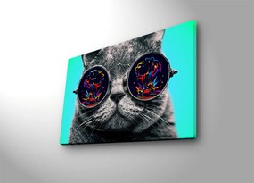 Quadro Decorativo com Luzes LED 4570DACT-61 – Multicolor – 45 x 70 cm