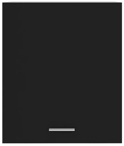 Armário de parede “Lyon” 50x31x60 cm derivados de madeira preto