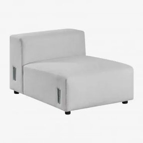 Módulo Central (85x113 Cm) Para Sofá Modular Bruna Tecido Cinzento Glaciar - Sklum