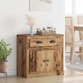 vidaXL Buffê Madeira Antiga 70 x 35,5 x 67,5 cm Madeira processada