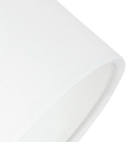 Refletor de teto em aço com abajur branco 3-light - Hetta Moderno