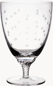 Copos bistrô em cristal artesanal Stars, conjunto de 6